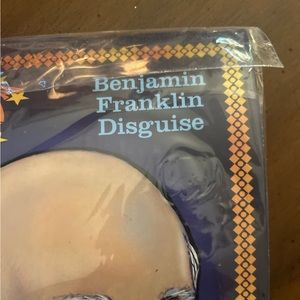 Heroes In History Benjamin Franklin "Instant Disguise Kit"  New / Sealed Package